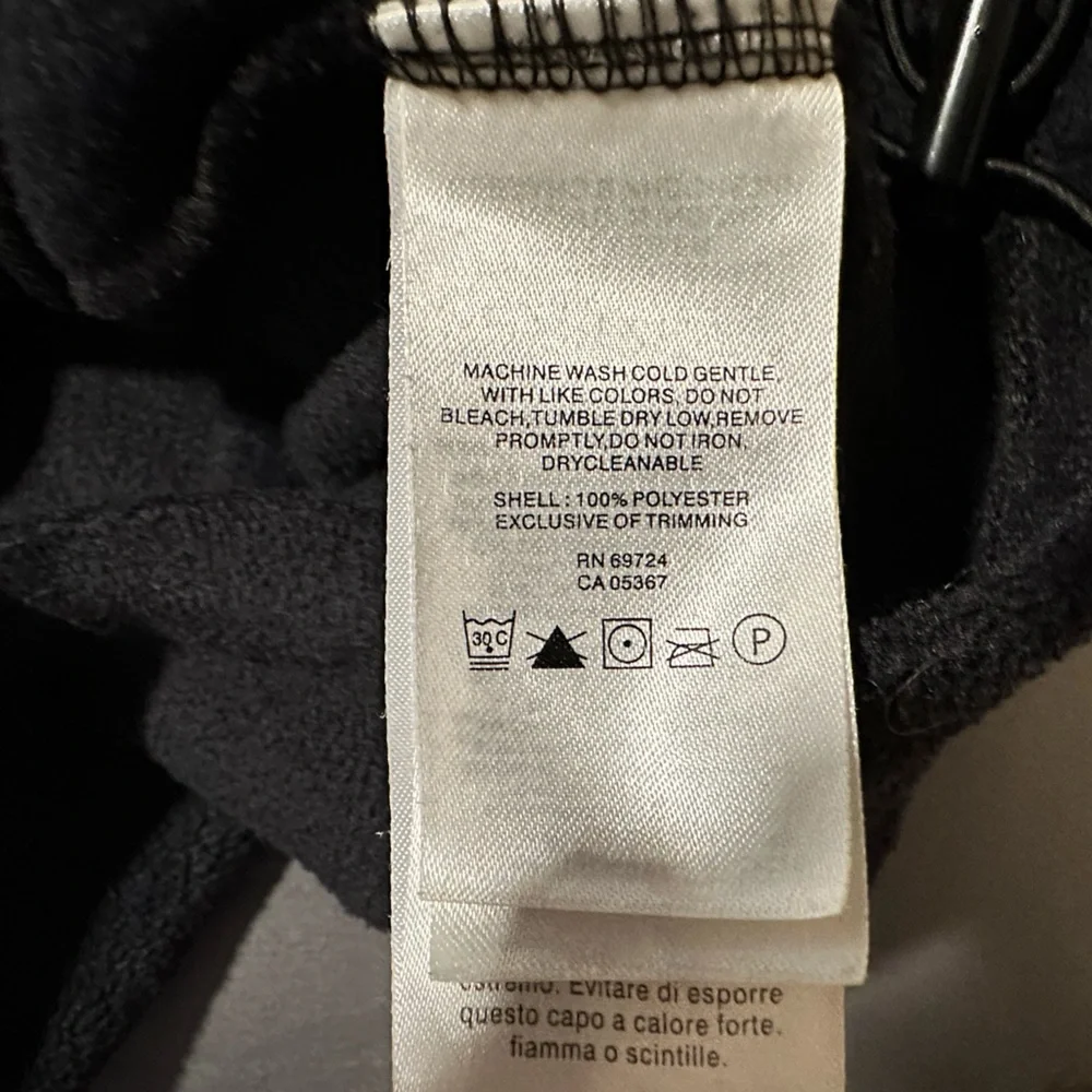 Columbia Men’s Black Fleece Jacket 2X - Picture 4 of 5